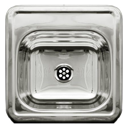 Square Drop-In Entertainment/Prep Sink W/ A Smooth Surface,SS